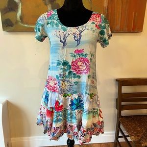 JAMS WORLD Hattie Dress Size Small Hawaiian